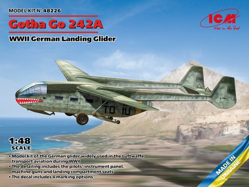 Icm 48226 wwii aliante - icm, da