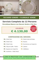 Richard ginori servizio piatti - servizio,