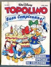 [500] TOPOLINO ed. Mondadori 1994 n. 2011 stato Ottimo