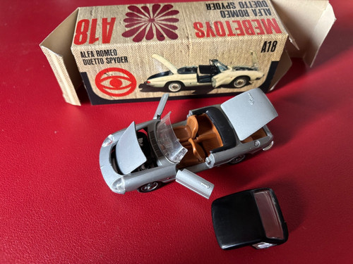 Mebetoys alfa romeo duetto - mebetoys,