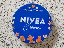 Scatola latta vuota NIVEA CREME  Ginger all the way edizione limitata