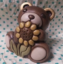 Teddy OLIVER MARRONE CON GIRASOLE  thun  (contattatemi per info)