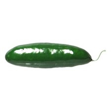 Artificial cucumber dark green - artificial,