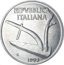 Lotto monete 10 Lire vecchie