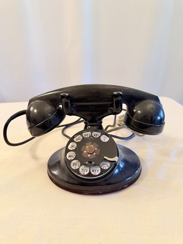 Antico telefono scrivania - antico,
