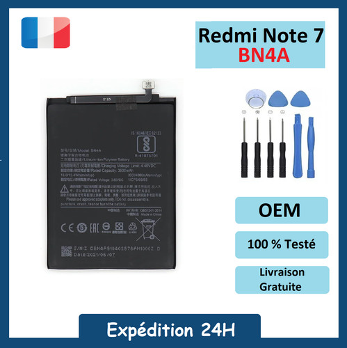 Batterie xiaomi redmi note - note, 7