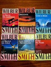 #244 Lotto 6 Vol. Wilbur Smith