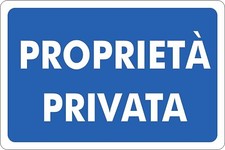 CARTELLO SEGNALETICO -