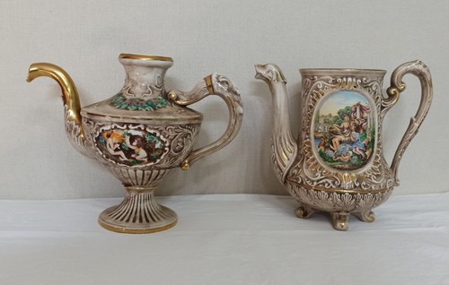 Capodimonte coppia vasi - capodimonte,,