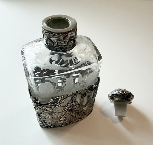 Antica bottiglia vetro profumo