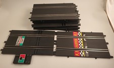 PISTA ELETTRICA POLISTIL RETTILINEO FINISH START - RICAMBI SLOT CAR VINTAGE