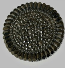 Pulsante pavè vetro nero