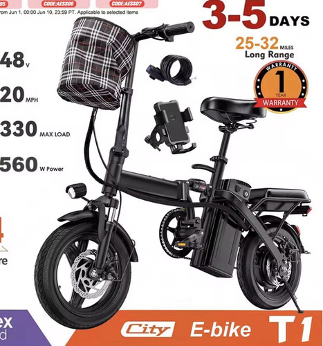 48v 560w city bike - 48v, e-city