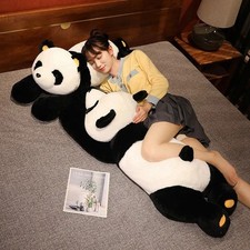 Cuscino peluche panda lungo