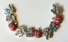 Vintage Halloween Silver Tone