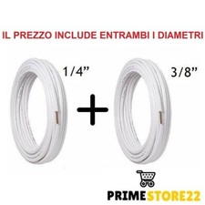 TUBO RAME 1/4  + 3/8  SPESSORE