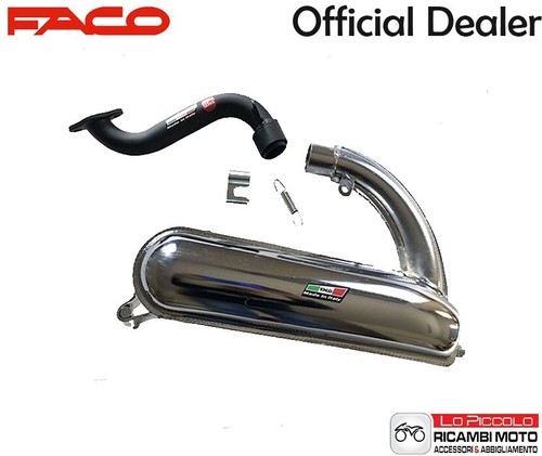 Marmitta faco cromata - marmitta, a
