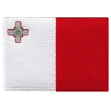 MALTA FLAG PATCH MALTESE