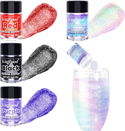Set glitter commestibili - set,