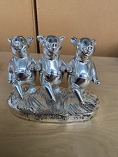 gadget pubblicitario salumificio alcisa 50 anni firmato ottaviani bologna epoca 