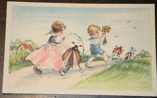 51022 bambini camminata con - ak,