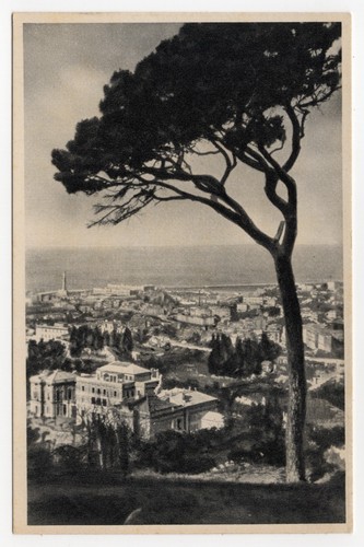 Genova panorama dal - dal, righi
