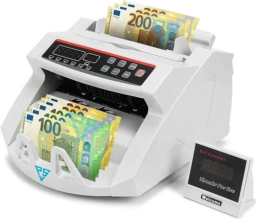 Conta banconote display led - banconote,