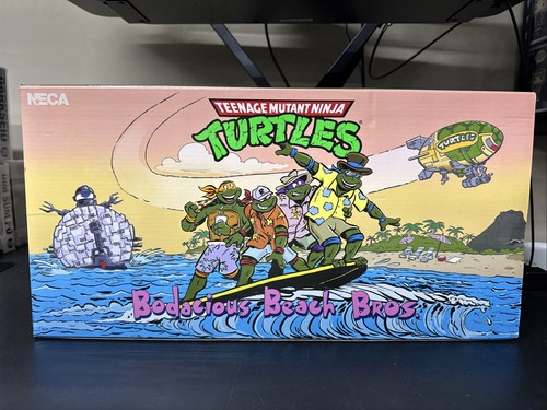 Tmnt neca fogna surf bodacious - neca,