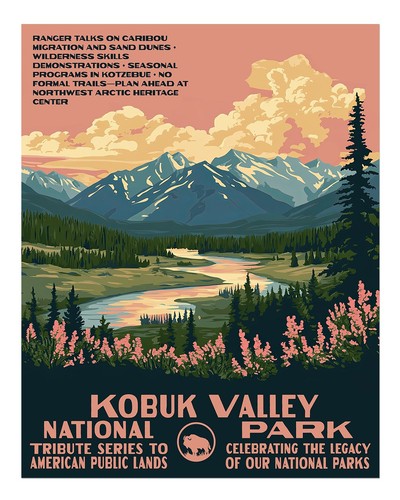 Poster vintage parco nazionale - vintage,