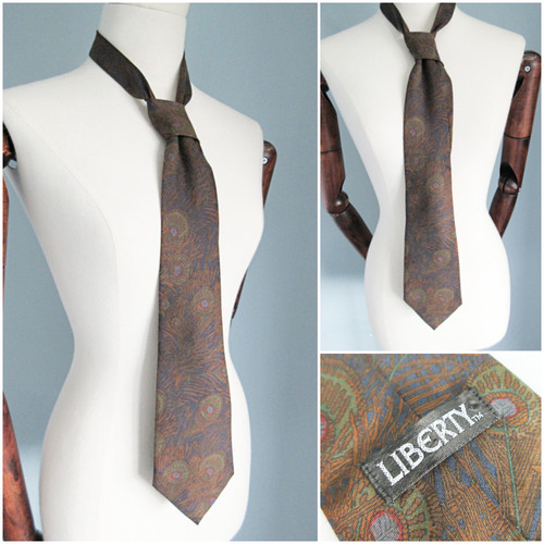 Cravatta seta vintage