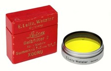 LEICA FILTRO GIALLO 2  XOORU PER SUMMARIT 5 cm f 1.5 E41