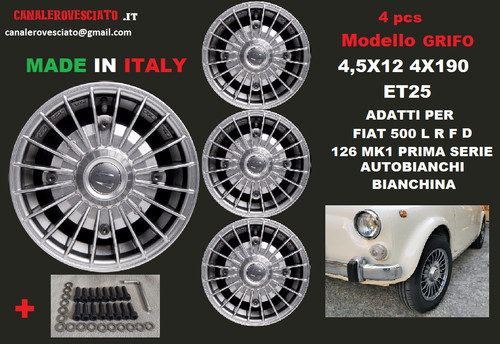 Cerchi lega stilauto - 12,