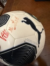 PALLONE REPLICA SERIE B PUMA CON AUTOGRAFO VITTORIO TOSTO SALERNITANA LUCCHESE 
