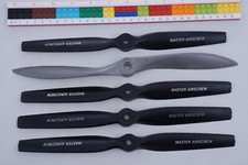 Assortimento eliche varie in nylon (5pz) vintage modellismo