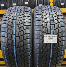 2 PNEUMATICI GOMME INVERNALI VIKING WINTECH 205/50 R17 93 V XL USATE 5MM RESIDUO