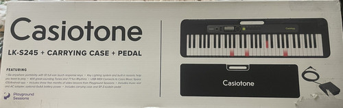 Casio casiotone s245 - casio, lk-s245