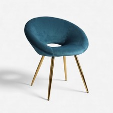 Poltrona in velluto elegante