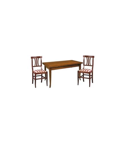 Set tavolo rettangolare 100x70