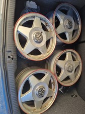 SET 4 CERCHI IN LEGA D'EPOCA