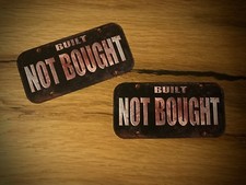 2 adesivi COSTRUITI vecchia