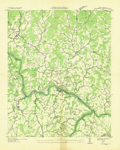 Mappa topo 1936 - mappa, di