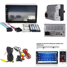 Lettore Video Auto 7" Touch Screen Radio Audio Stereo Lettore MP5 Telecamera Retrovisione