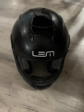 casco Integrale Nero Senza Visiera Ma Compatibile Con Qualsiasi Maschera