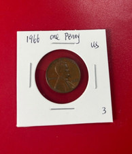 1966 UNA PENNY MONETA USA