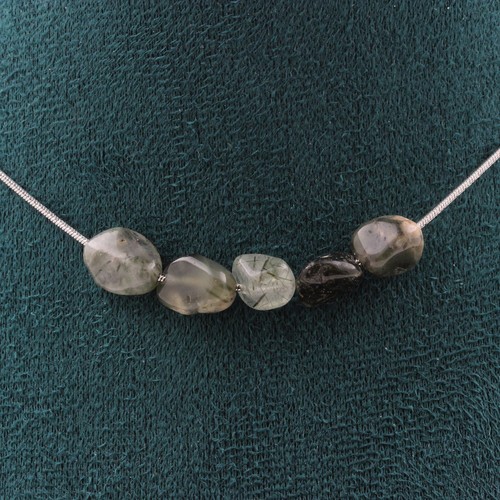 Collana perle quarzo - collana,