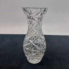 Vaso fiori cristallo tagliato