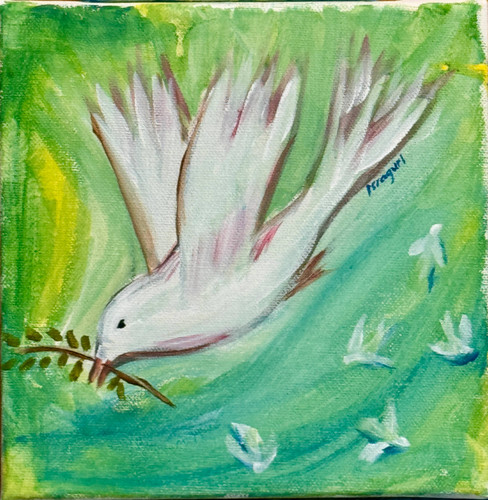 Colombe della pace - colombe,