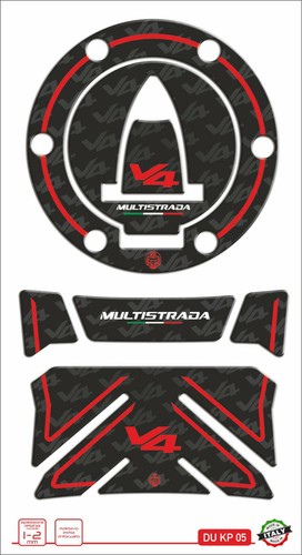 Adesivo ducati multistrada - adesivo,