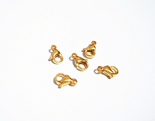 5pz moschettoni acciaio - , in