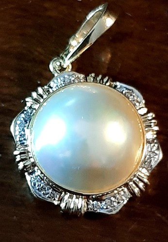 Ciondolo oro con perla - in,